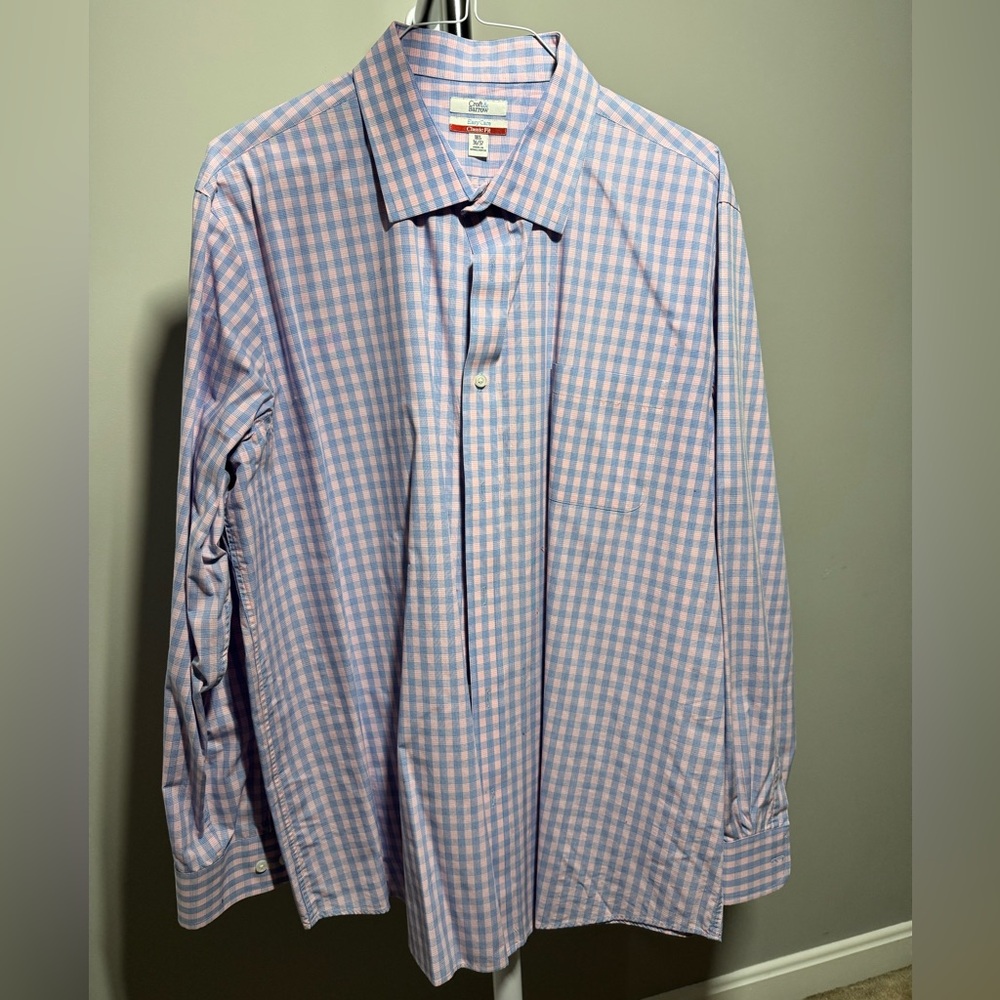 Men’s croft & barrow dress shirt